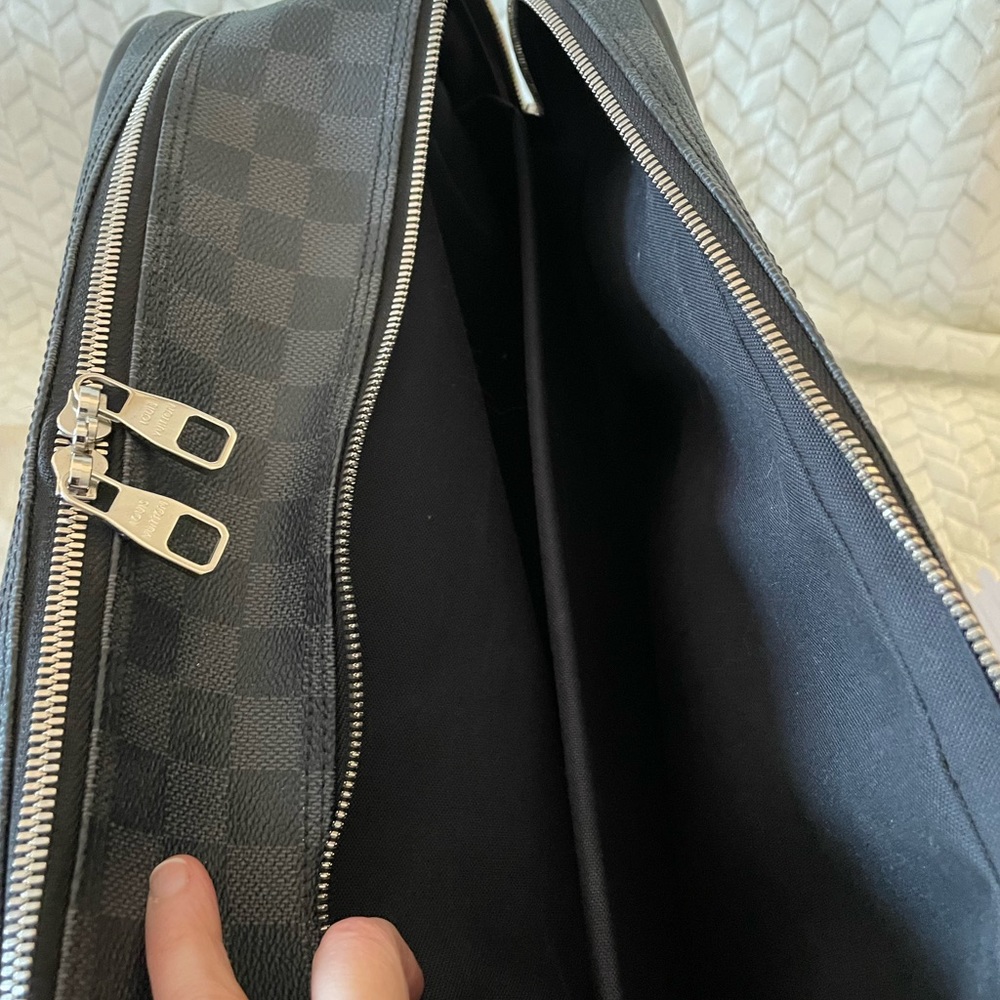 Louis Vuitton Overnight Handbag Damier Graphite - Picture 9 of 16
